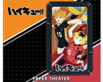 Paper Theater | Haikyu !! | Battle of Garbage Dump PT-L72 ( ペーパーシアター 「ハイキュー!!」/ ゴミ捨て場の決戦  PT-L72 ) Anime Paper Craft Kit by Ensky Japan