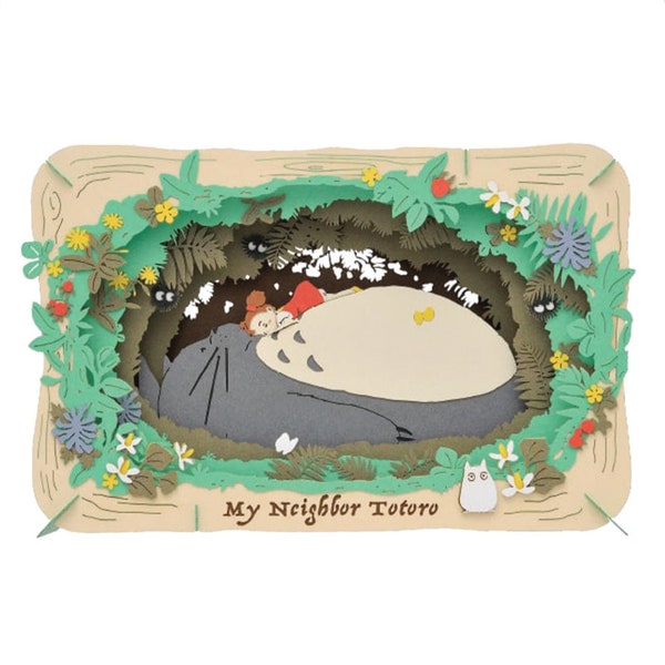 Paper Theater | My Neighbor Totoro | Totoro Sacred Tree ( となりのトトロ PT-L10 トトロのほこら ) by Ensky