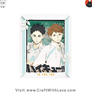 Teatro de papel / Haikyu!! / Toru Oikawa + Iwaizumi (ハイキュー!! TEATRO DE PAPEL / 及川徹 & 岩泉一 PT-172) de Ensky
