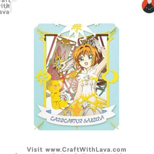 Paper Theater | Cardcaptor Sakura : Clear Card | Sakura-chan & Kero-chan ( カードキャプターさくら クリアカード編 PAPER THEATER / さくらとケロちゃん-Clear- PT-162 )