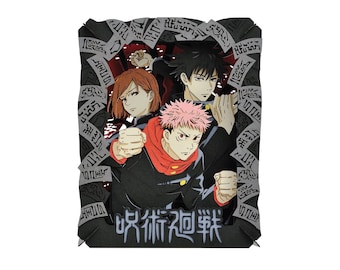 Paper Theater | Jujutsu Kaisen | Jujutsu Kaisen 1st grade ( 呪術廻戦 PAPER THEATER / 都立呪術高専1年生 PT-180 ) by Ensky