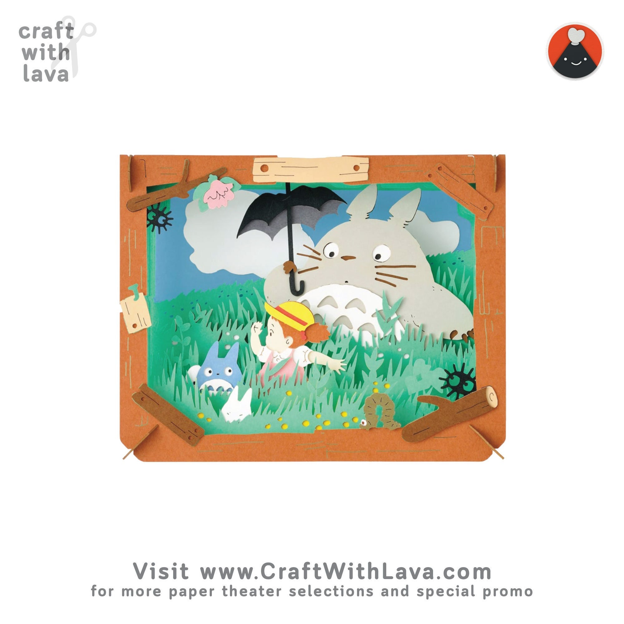 Paper Theater | My Neighbor Totoro | A Walk in the Fields ( となり