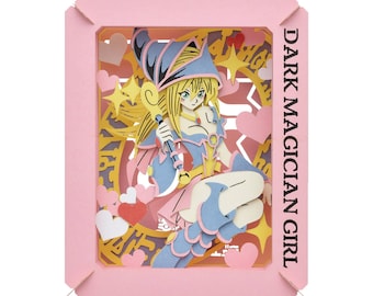 Paper Theater | Yugioh! Duel Monsters | Dark Magician Girl ( tv アニメ「遊戯王デュエルモンスターズ」 PAPER THEATER / ブラック・マジシャン・ガール PT-316 ) by Ensky