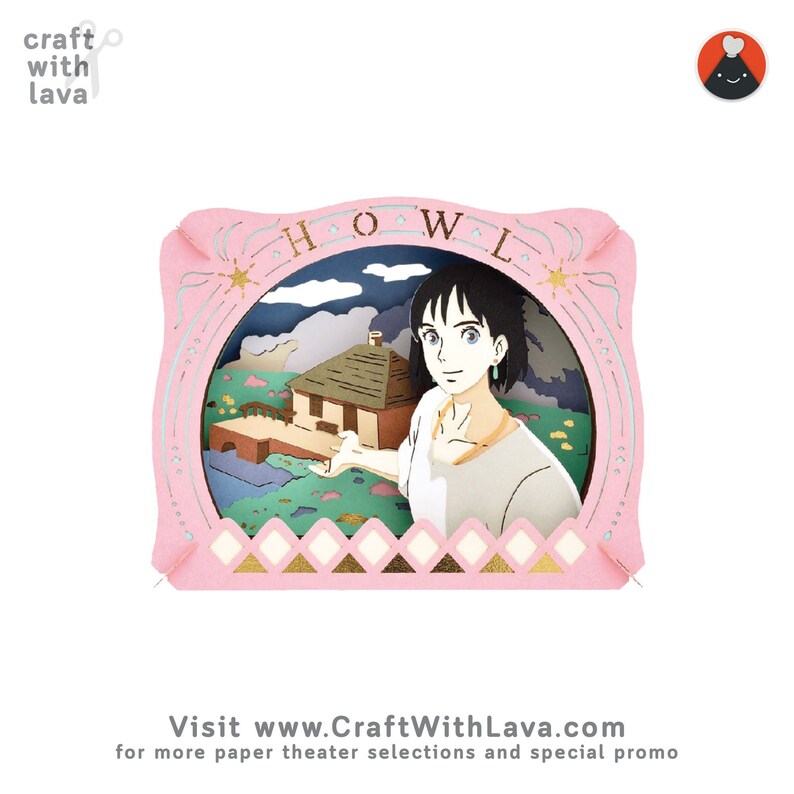Paper Theater | Howl's Moving Castle | Howl Pendragon ( ハウルの動く城 PAPER ...