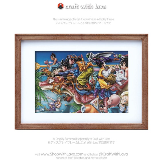 Paper Shadow Art | Dragon Ball Z | Go Go Paradise SA-04