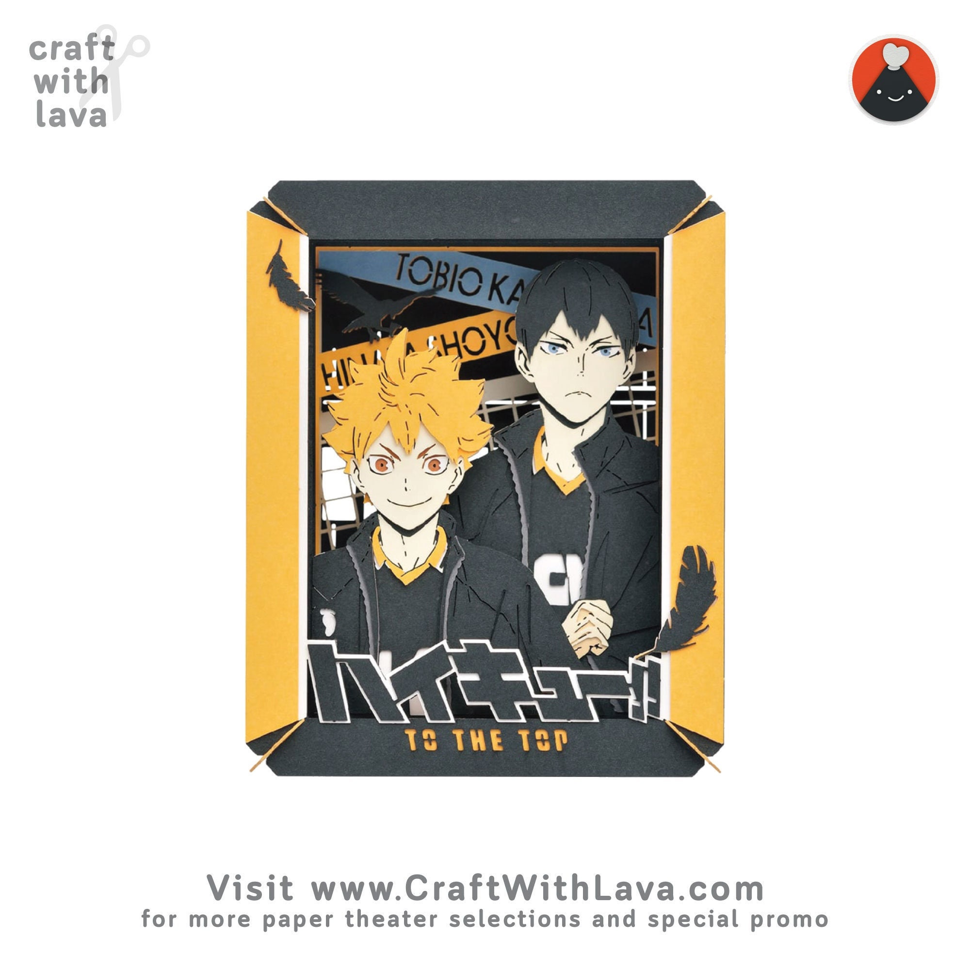 8pcs/set volleyball juvenile anime haikyuu action