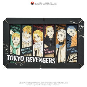 Papiertheater | Tokyo Rächer | Tokyo Manji Gang ( リリベンジャーズ PAPER THEATER / ジャーズ PT-L47 ) von Ensky