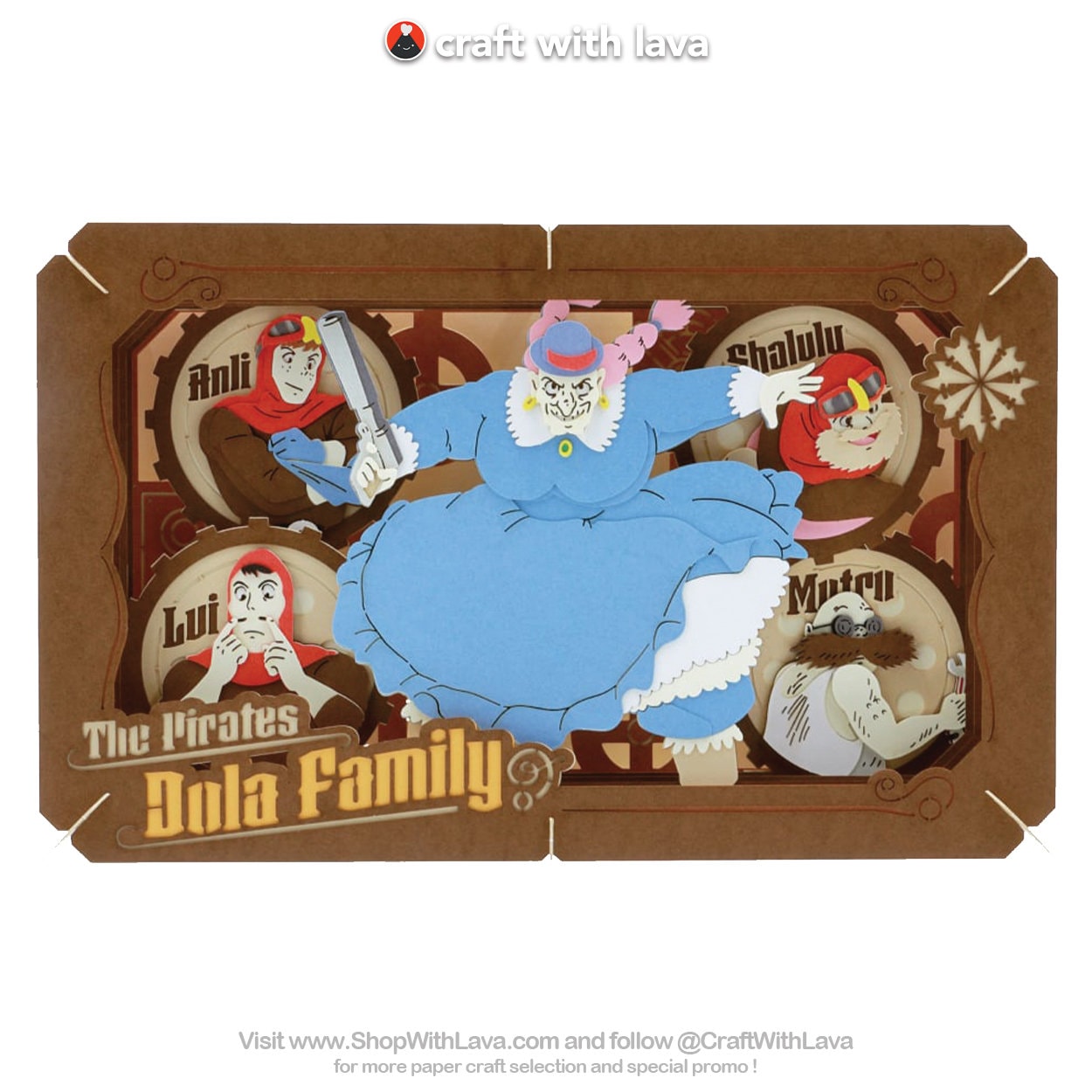 Paper Theater | Laputa Castle in the Sky | the Pirates Dola