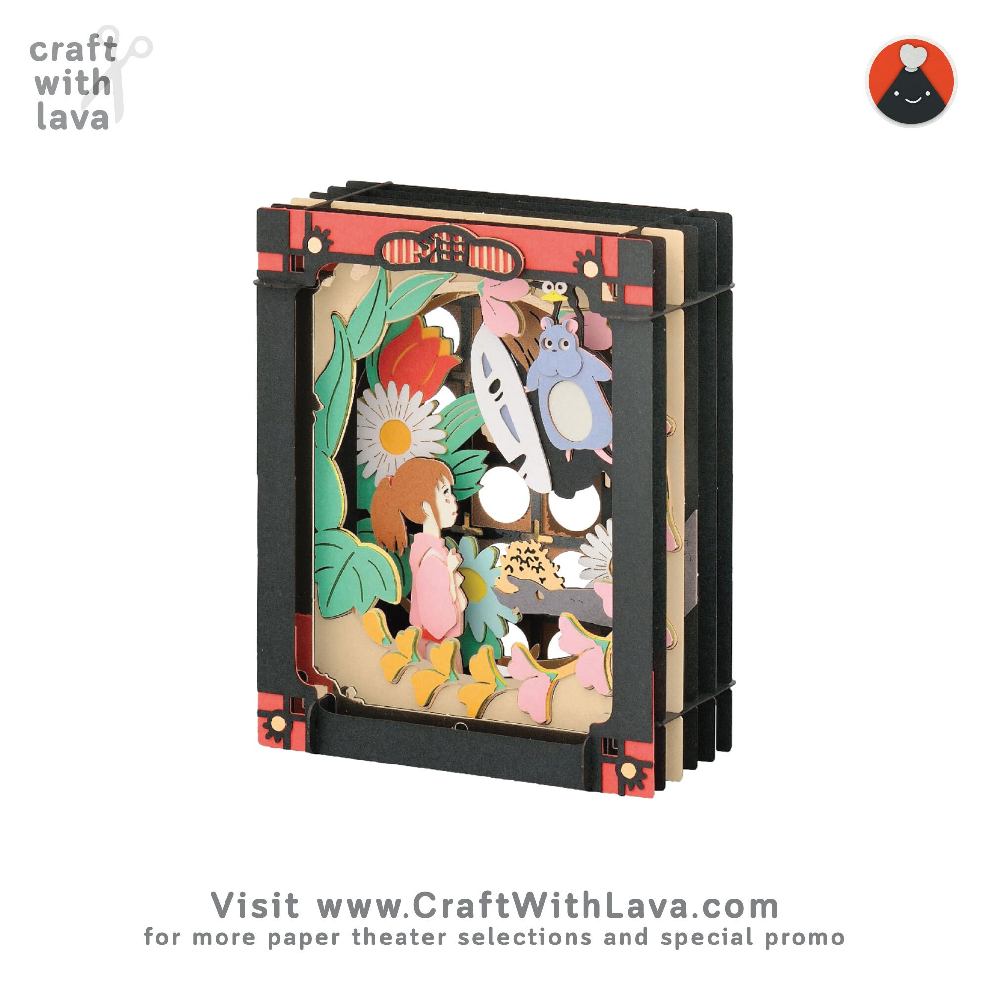 Paper Theater | Spirited Away | No Face's Thoughts ( 千と千尋の