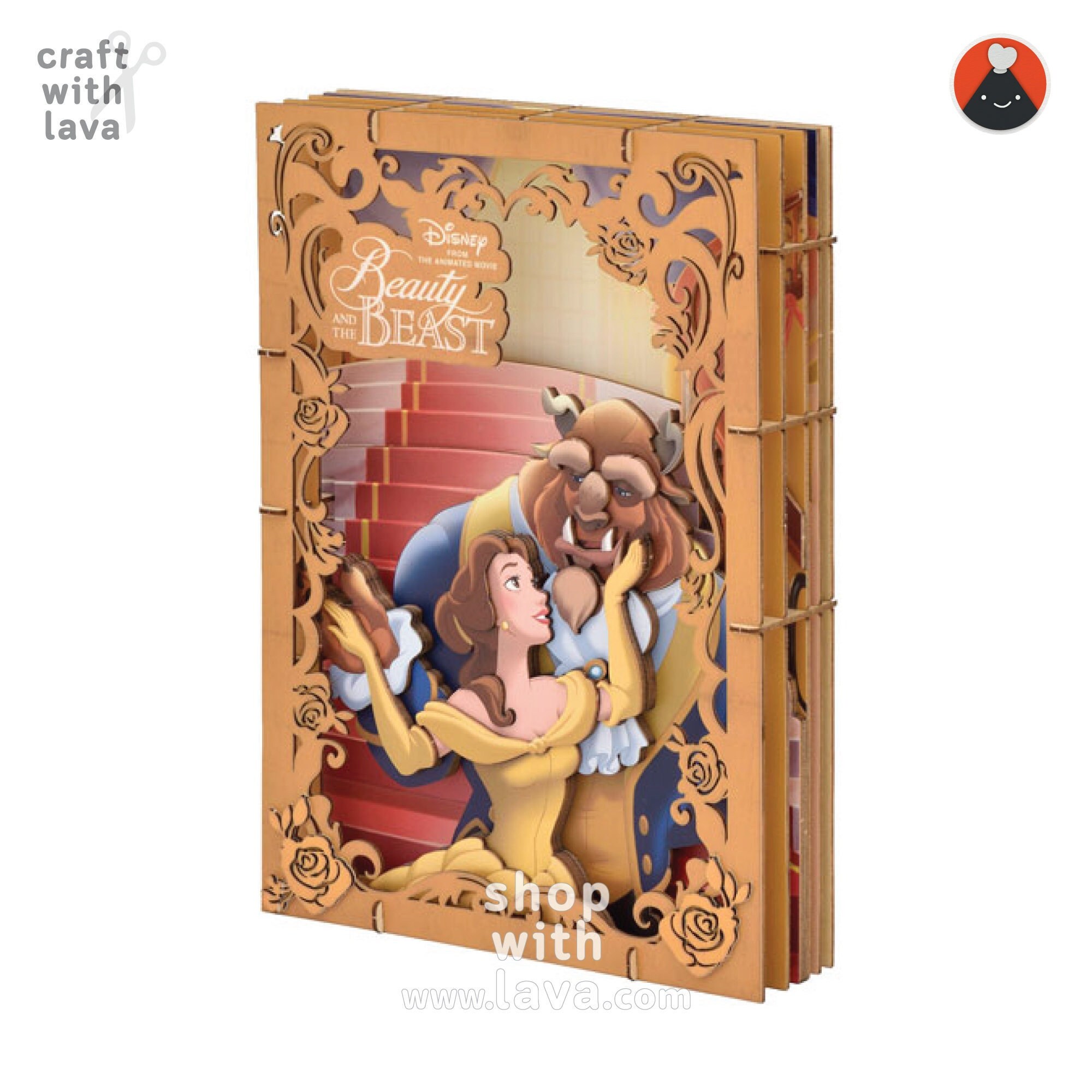 美品♪希少♪Beauty and the Beast ディズニー Disney il_fullxfull.3995561243_lltr.jpg