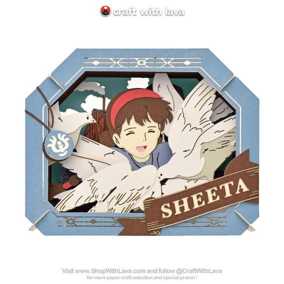 STUDIO GHIBLI - PAPER THEATER (エンスカイ 耳をすませば PT-WL19 Whisper of the Heart  約H152×W100×D42mm 紙製)