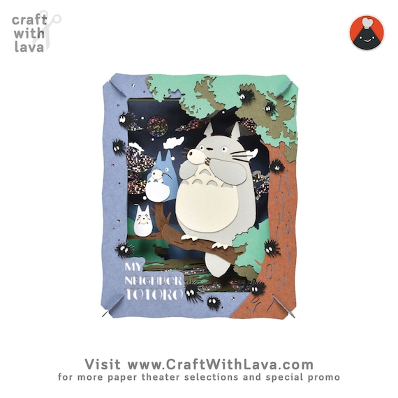 Paper Theater | My Neighbor Totoro P| Totoro Blowing Ocarina