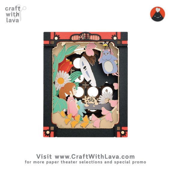 Paper Theater | Spirited Away | No Face's Thoughts ( 千と千尋の