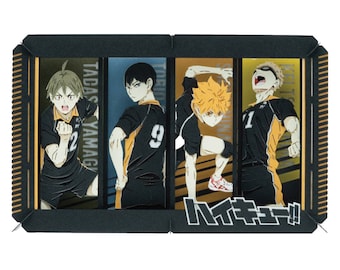 Paper Theater | Haikyu !! | Karasuno High School First Year (Karasuno Ichisen) ( Tvアニメ「ハイキュー!!」 PAPER THEATER / 烏野一年  PT-L53 ) by Ensky