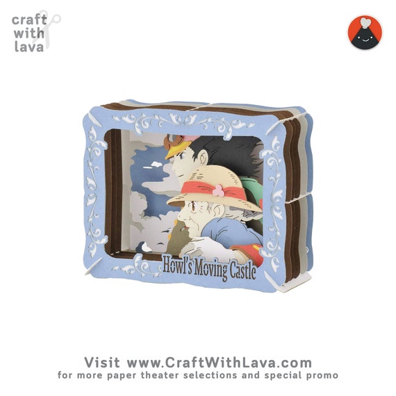 IL CASTELLO ERRANTE DI HOWL MOVING CASTLE- Miyazaki 2005 Cartolina