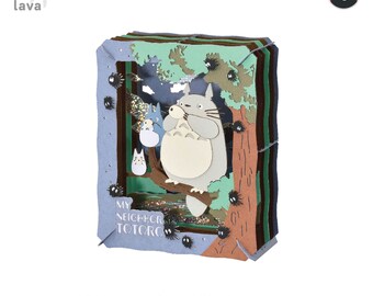 Paper Theater | My Neighbor Totoro P| Totoro Blowing Ocarina