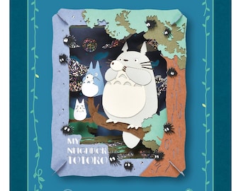 Paper Theater | My Neighbor Totoro P| Totoro Blowing Ocarina