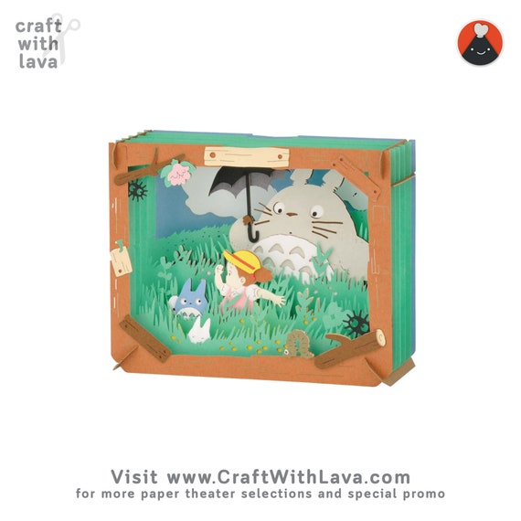 Paper Theater | My Neighbor Totoro | A Walk in the Fields ( となり