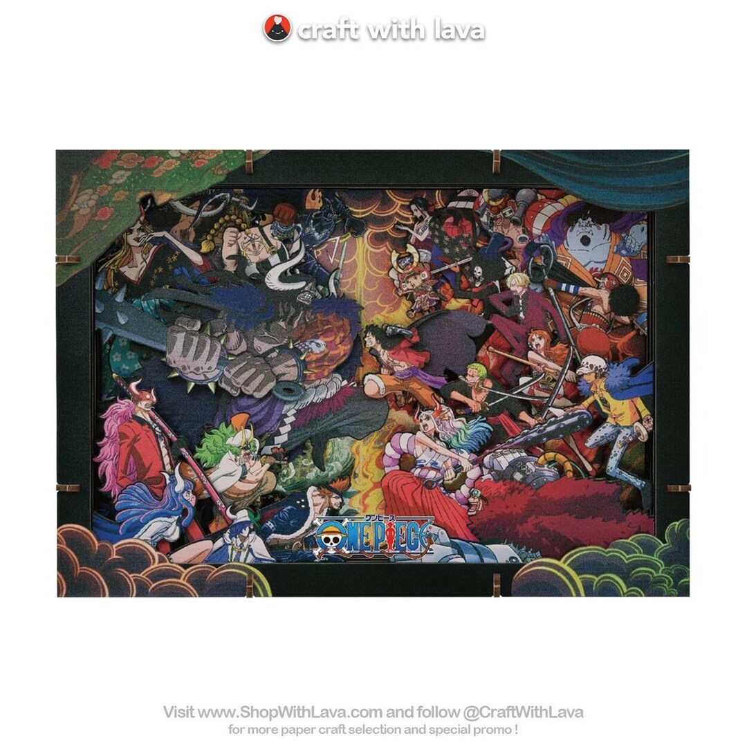 ワンピース PAPER THEATER -wood style- PREMIUM / 竜虎 PT-WP03