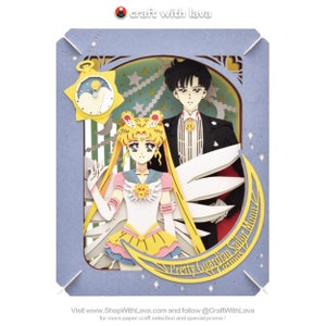 Papiertheater | Sailor Moon Cosmos the Movie | Eternal Sailor Moon- en smokingmasker ( 美少女戦士 Cosmos PAPER THEATER /エターナルセーラームーンタキシード仮面 PT-328)