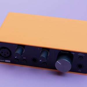 Fodral för Focusrite Scarlett Solo 3:e generationen – Färgglatt fodral för ljudgränssnitt