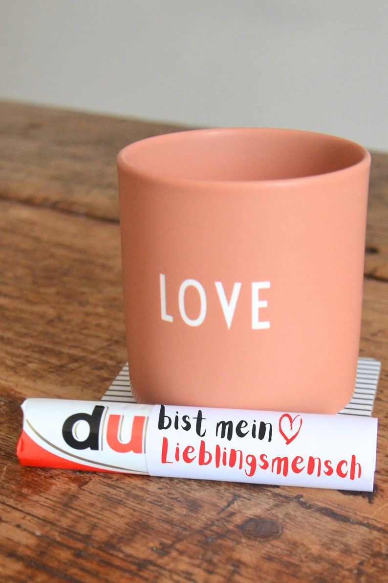 Lieblingsmensch personalisiertes Valentinstag Jahrestag Jubiläum Hochzeitstag Geburtstag Geschenk für ihn sie Männer Frauen Freundin Freund Partner Liebeserklärung Duplo Banderolen Liebe Duplo Geschenkbox