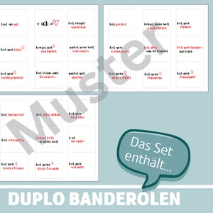 Lieblingsmensch personalisiertes Valentinstag Jahrestag Jubiläum Hochzeitstag Geburtstag Geschenk für ihn sie Männer Frauen Freundin Freund Partner Liebeserklärung Duplo Banderolen Liebe Duplo Geschenkbox