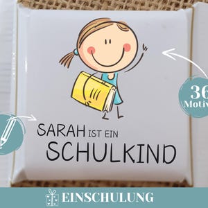 Mini fascette Ritter Sport Schoolchild 2025 Contenuto regalo per l&#39;iscrizione scolastica Cono scolastico da riempire per bambine Cono scolastico per bambini Decorazione per il ritorno a scuola 1a classe