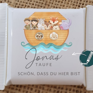 Regalo per gli ospiti, decorazione per battesimo, chiesa, bello che tu sia qui Ritter Sport, mini fascette, regalo per gli ospiti, decorazione per la tavola, omaggio, souvenir, grazie