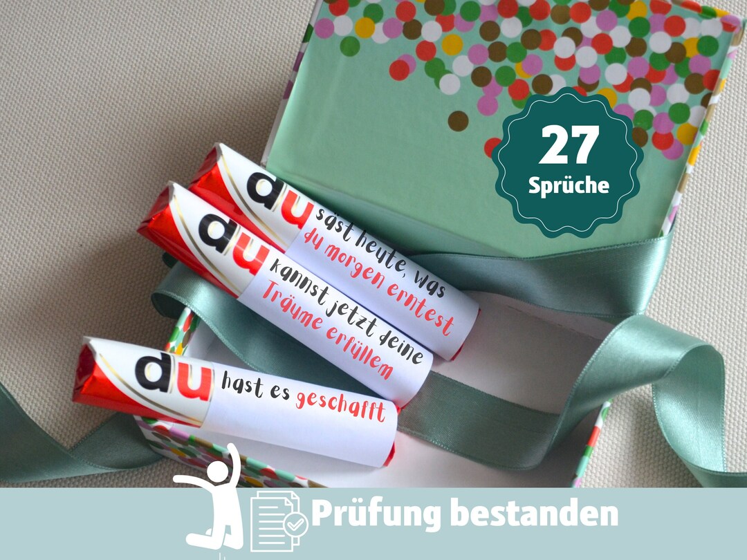 D4DREAM Geschenktüte Zum Schulabschluss 2024 - Goldene Aufschrift, 29,2x22,9x12,7 Cm, Mit Griff & Seidenpapier