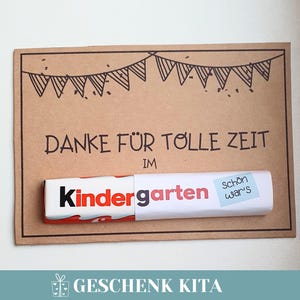 Cadeau d'adieu éducateur cadeau de remerciement éducateur adieu cadeau de maternelle garderie remise des diplômes enfants carte de voeux petit cadeau
