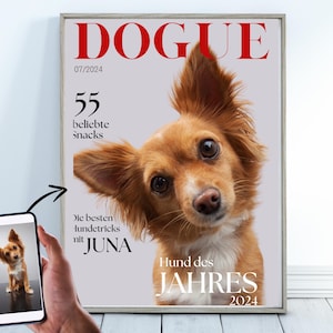 Personalized Dog Poster Dog Portrait Gift Dog Lover Gift Dog Owner Photo Dog Picture Pet Poster Dog Birthday