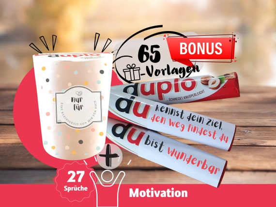 Motivational Sayings Duplo Banderoles Personalized Gift Motivation