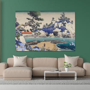 Poster Le fantôme de Tsushima, oeuvre d'art murale Jin Sakai Suivez le vent, GOT, cadeau de jeu pour les joueurs / Toile et affiche de haute qualité, impression premium