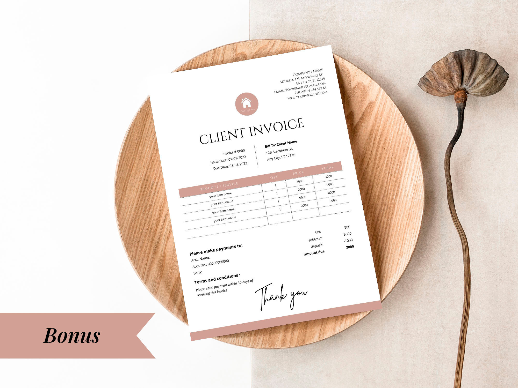 Editable Cleaning Service Business Form, Client Intake Form Template ...