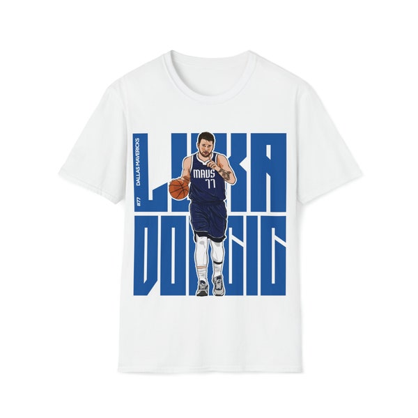 Luka Doncic T shirt design illustration dallas mavericks gift for him