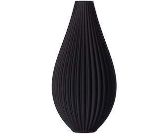 Vase à fleurs Sina M 20 cm / IMPERMÉABLE / vase décoratif pour fleurs coupées / séchées / vase / herbe de pampa / fleurs séchées / décoration