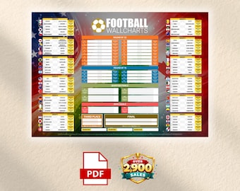 Carte murale de la Coupe du monde 2026 (téléchargement PDF) - Thème des nations locales - Dates et heures au Royaume-Uni (BST)