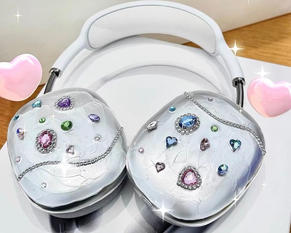 Creative Airpods Max Case, Vintage Diamond Fashion Headwear Apple  Headphones,airpods Max Case Gift,cute Case,headphones Protection Soft Case  