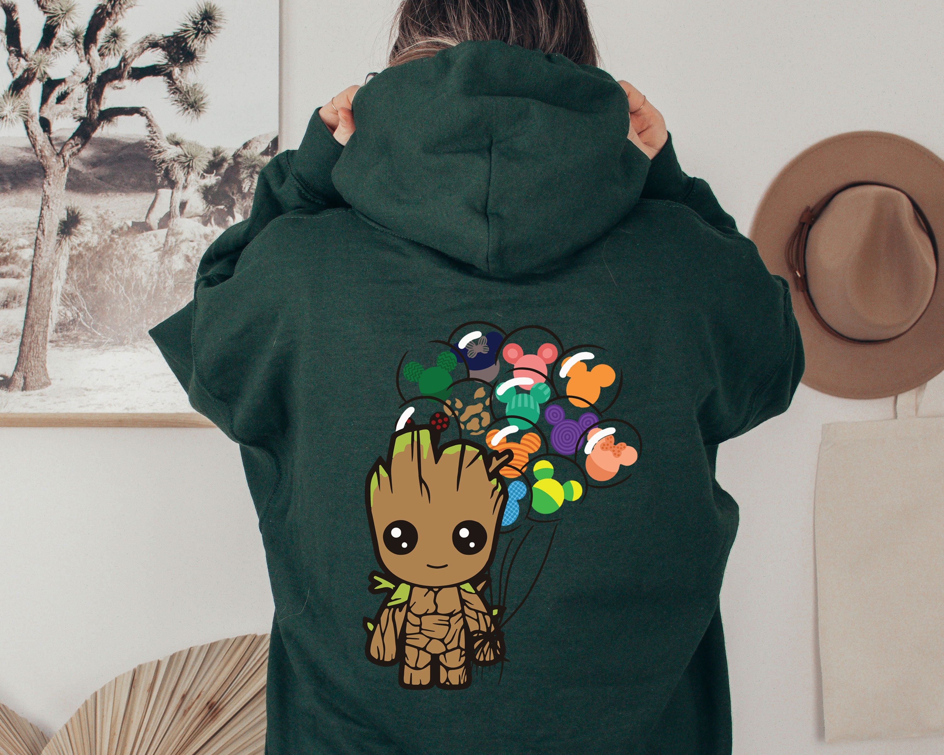 Disney World Hoodie Disney Family Hoodie Baby Groot Hoodie I m