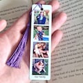 Personalised metal bookmark Photos customised photo reader gift Christmas present bookworm xmas dad nan grandad birthday him her novelty mum product logo