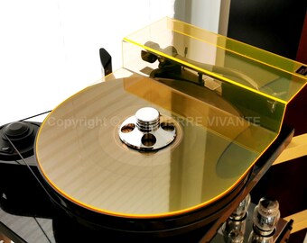 PIERRE VIVANTE ® Design Plattenspieler Abdeckhaube Turntable dustcover fluorescent