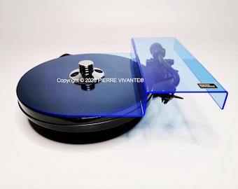 Coperchio antipolvere fluorescente per giradischi PIERRE VIVANTE ® Design, garanzia di 10 anni.