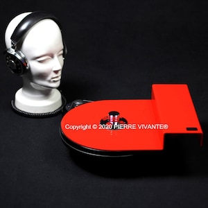 PIERRE VIVANTE ®  Plattenspieler Haube r.m.G. Turntable dustcover z.B. Pro-Ject 1/5
