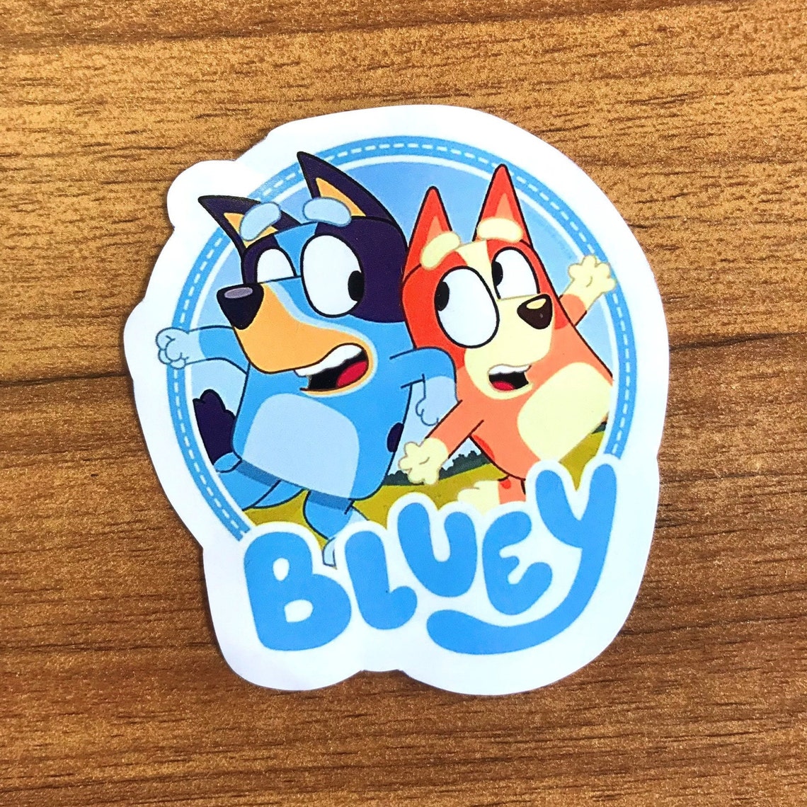 Bluey Vinyl Sticker Bluey Stickers Bluey Baby Bluey Cute - Etsy UK