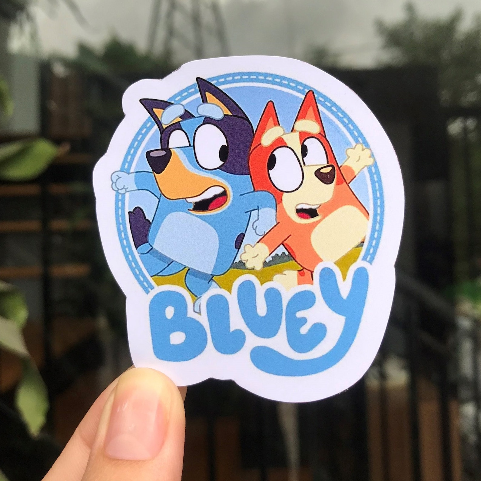 Bluey Vinyl Sticker Bluey Stickers Bluey Baby Bluey Cute - Etsy Singapore