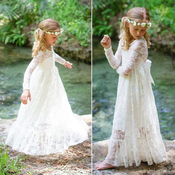 Boho Girls Dress - Etsy