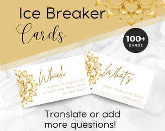 Jeux pour l'apéritif, lot brise-glace mariage, amorce de conversation, jeu d'invités pour la réception, douche nuptiale, jeux pour table de mariage
