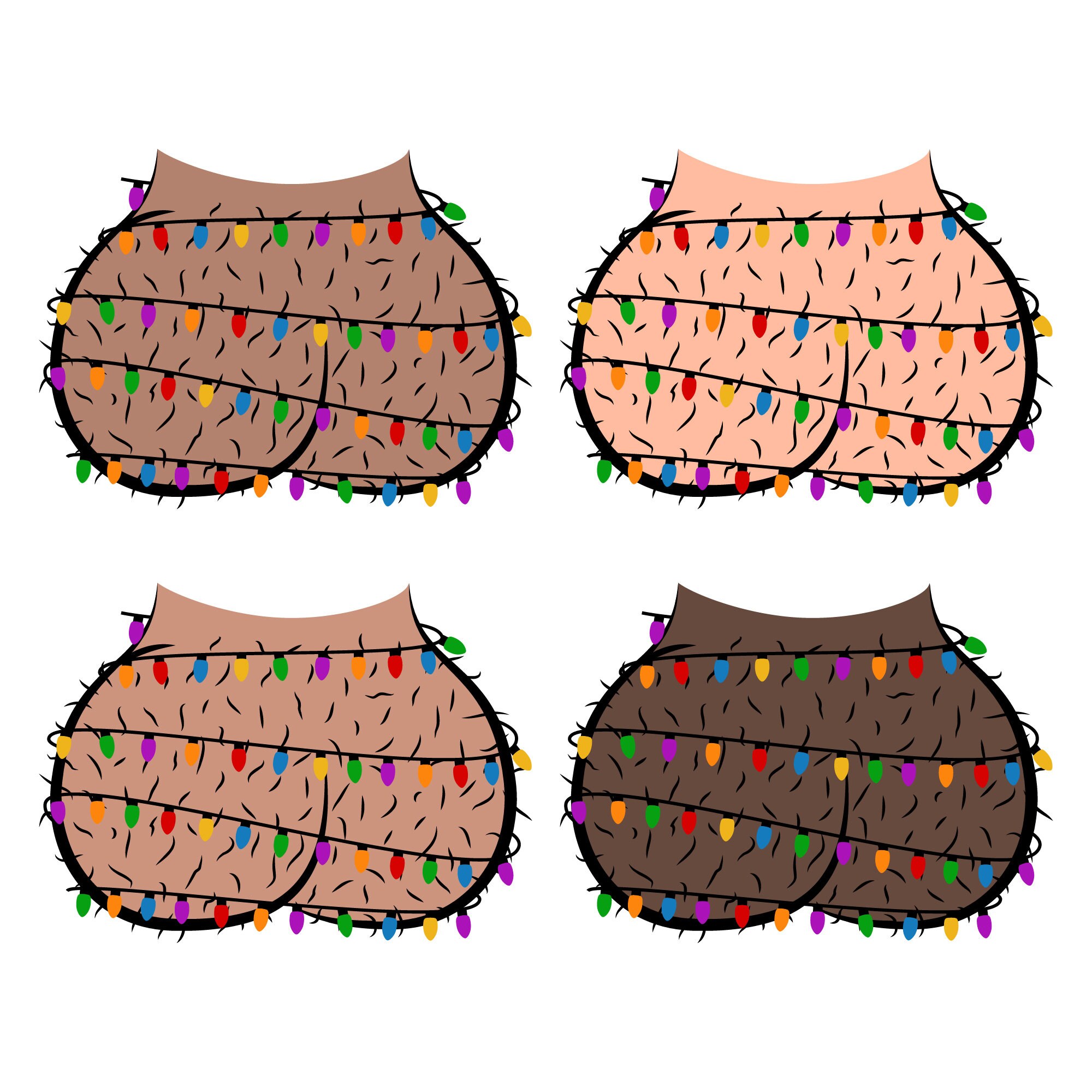 Hairy Balls Clip Art SVG. Male Genitals Svg. Scrotum Etsy UK