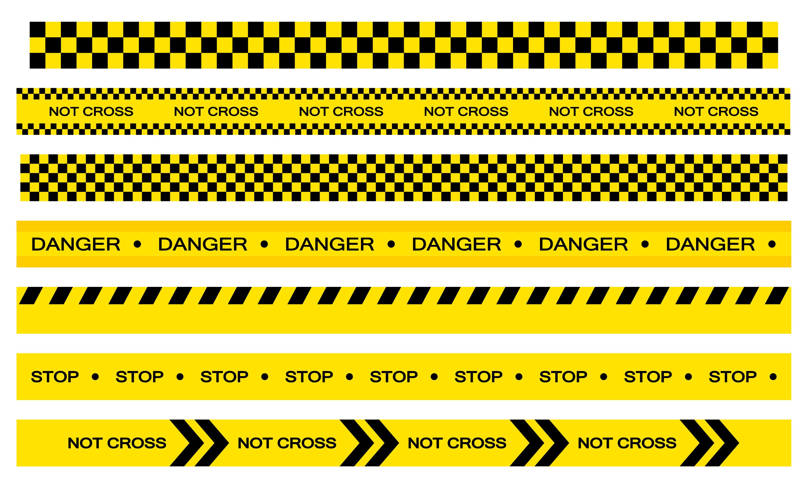 Caution tape police tape hazard warning Poster for Sale by